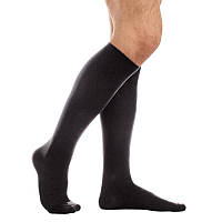 Компресійні гольфи чоловічі та жіночі Скінлайф компресія 18-21мм рт.ст. ден 140, тип 950 (чорний)