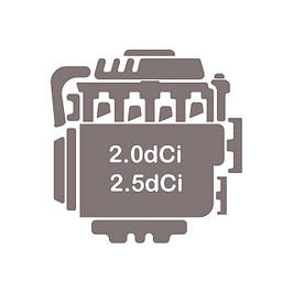 Двигун 2.0 dCi (M9R 780, M9R 630) + 2.5 dCi (G9U 630 - 146 к. с.)