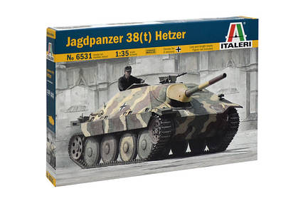 JAGDPANZER 38(t) HETZER. 1/35 ITALERI 6531, фото 1