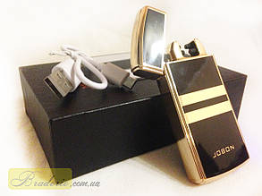 Запальничка електроімпульсна USB Jobon з дисплеєм 4780, фото 1