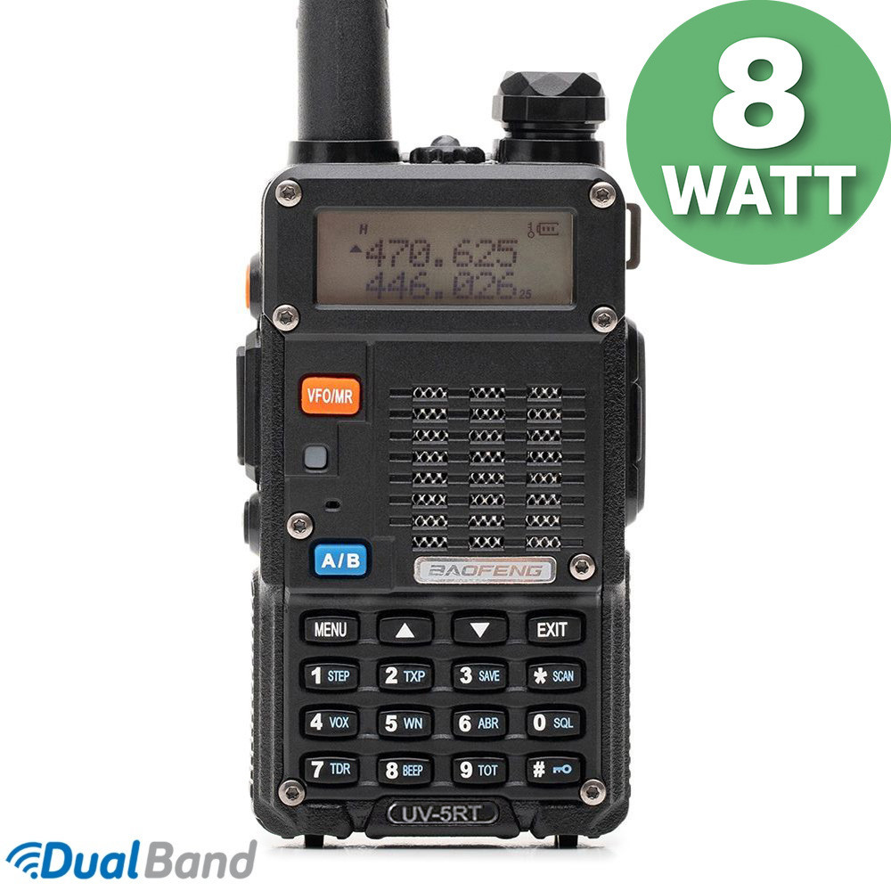 Рація Baofeng UV-5RT 8W АКБ 2100 mAh