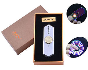 Запальничка USB в подарунковій коробочці Jobon HL-10 Спиннер, фото 3