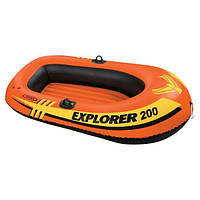 Двухместная надувная лодка Explorer Pro 200 (58356)