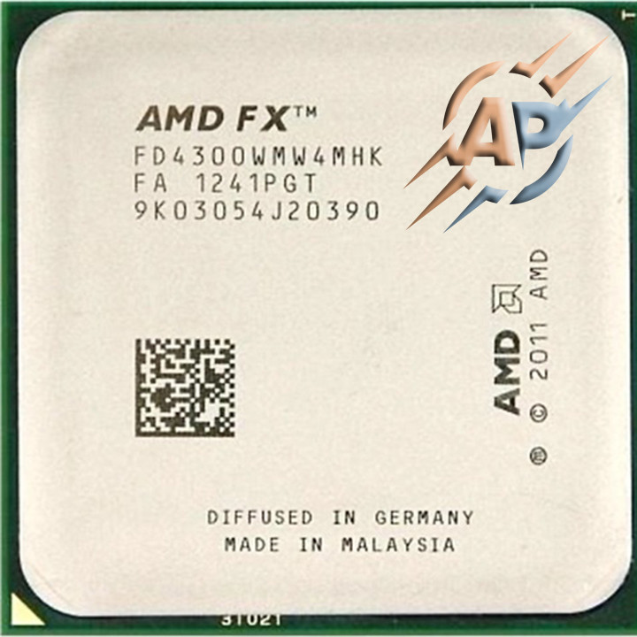 Процесор AMD FX-4300 / 3800MHz / AM3+ / FD4300WMW4MHK / 95w