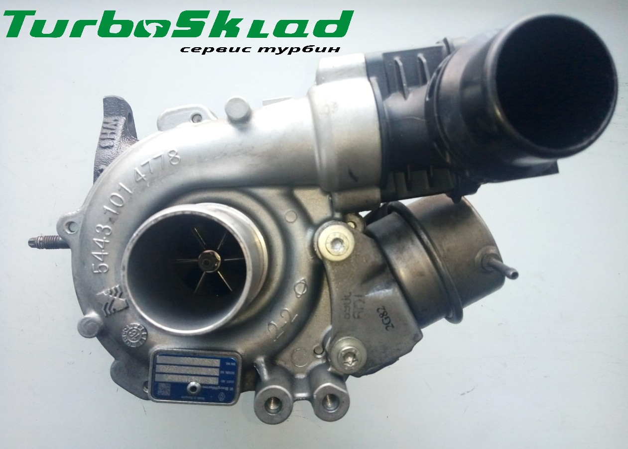 Турбіна Nissan Qashqai Ніссан/Renault Megane Рено Меган 1.6 dCi 54389700007