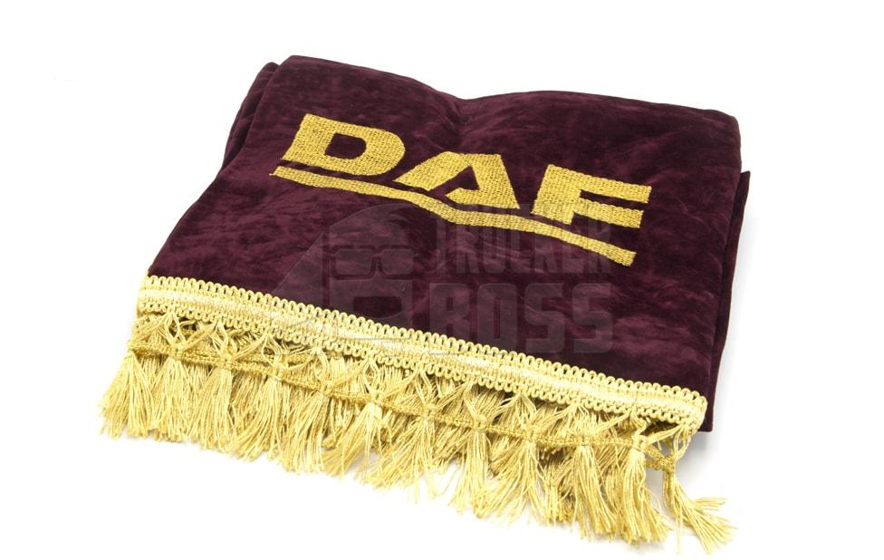 Шторки велюр "DAF" Червоні, фото 1