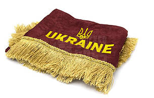 Шторки "Україна" Червоні