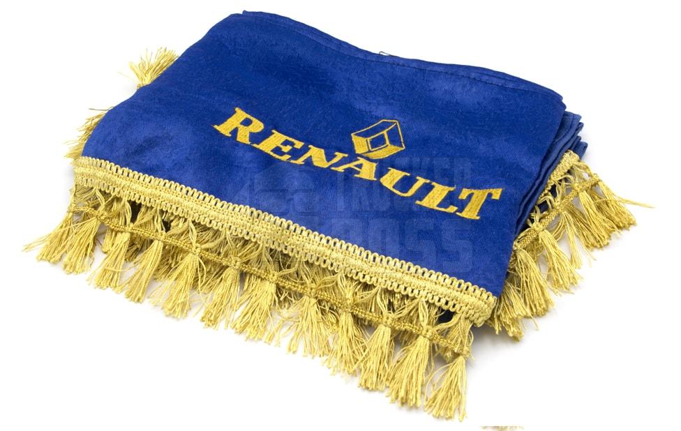 Шторки "Рено" Сині