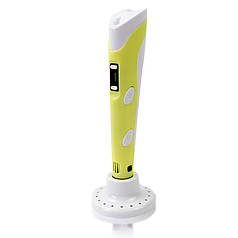 3Д-ручка 3D Pen 2 RP100B з Lcd дисплеєм блакитний 130101 Жовтий