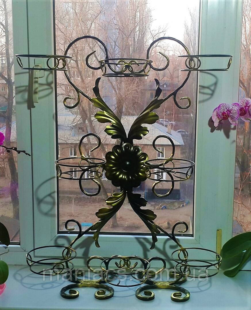 Римська, підставка для квітів на 8 чаш, фото 1