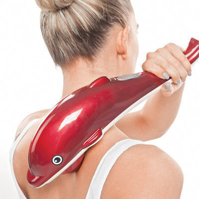 Дельфін Вібромасажер ручний масажер для тіла, рук і ніг великий, фото 1