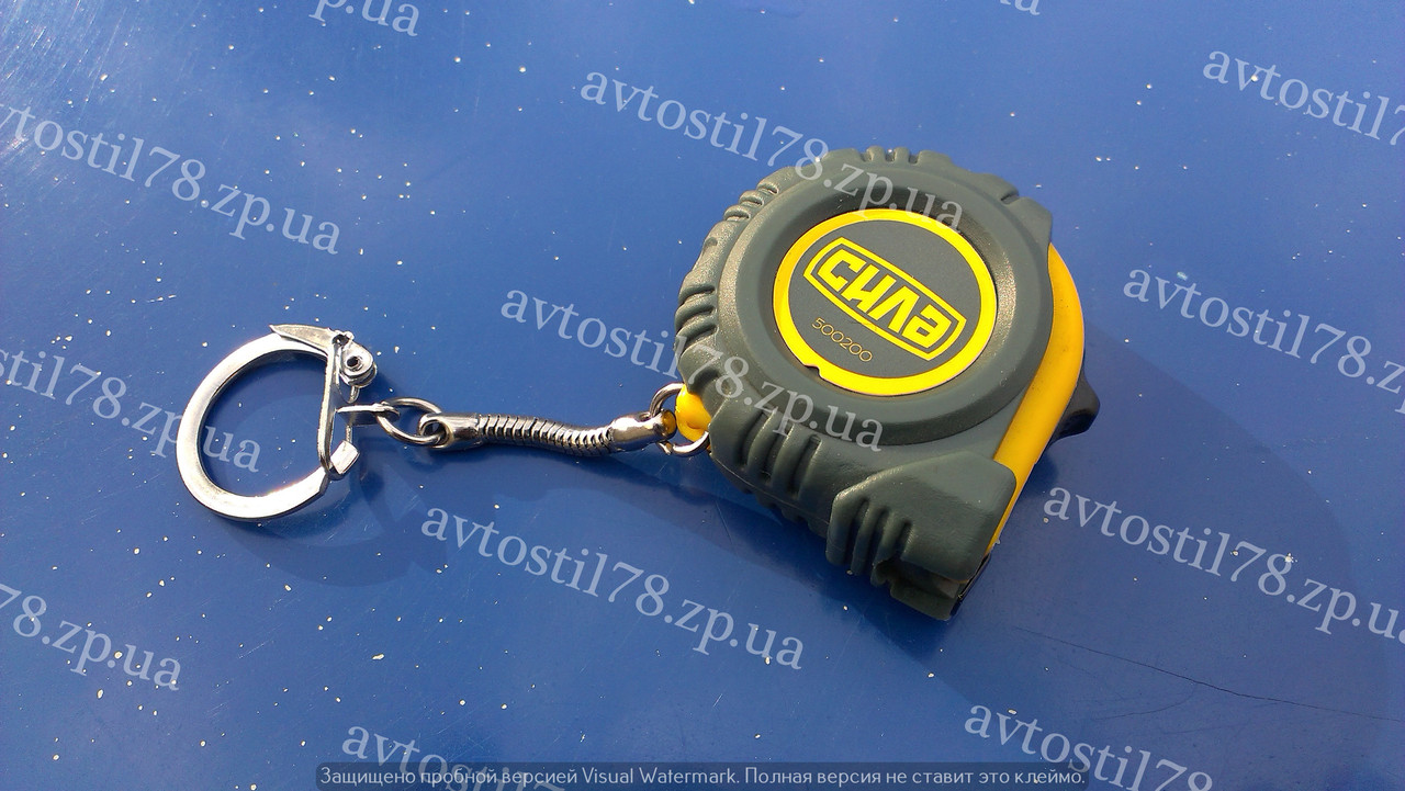 Рулетка Сила — 1 м x 6 мм, брелок (500200)