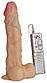 Реалістичний вібратор Auth. Reaction Dong, 22 см., фото 2