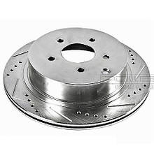 Диск гальмівний задній POWERSTOP JBR981XPR перфорація + слот для INFINITI FX35