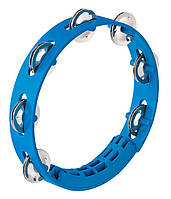 Тамбурин Nino Percussion Compact ABS Tambourine Sky-Blue 8" NINO49SB