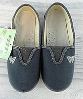 Обувь для мальчиков Текстиль Эспадрильи Серый Waldi Украина размер 30, Черный