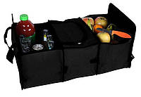 Термо сумка-органайзер в багажник автомобиля черная