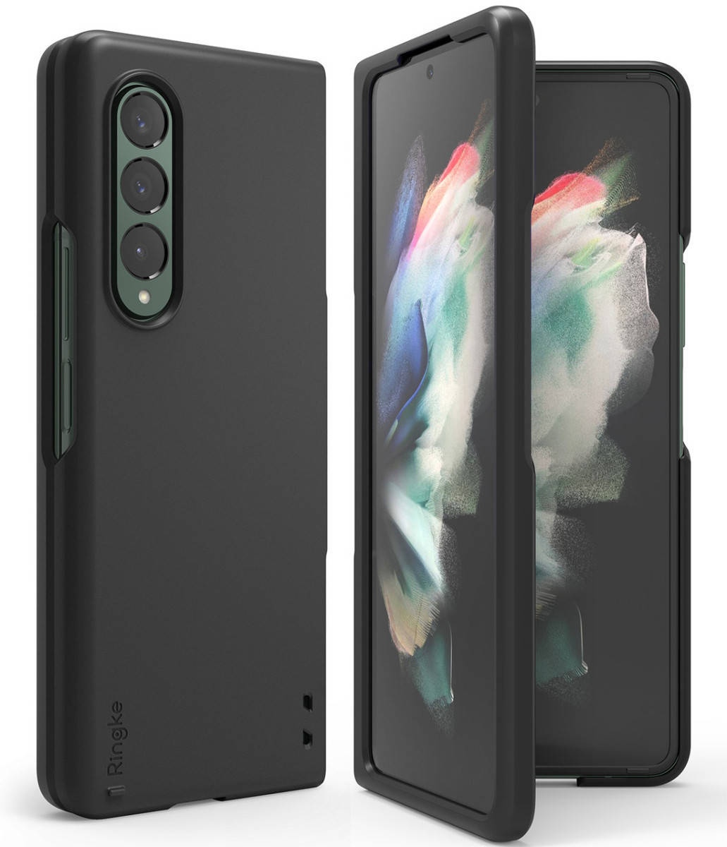 

Чехол Fusion Slim для Samsung Galaxy Z Fold 3 Matte Black (S536E55), Черный