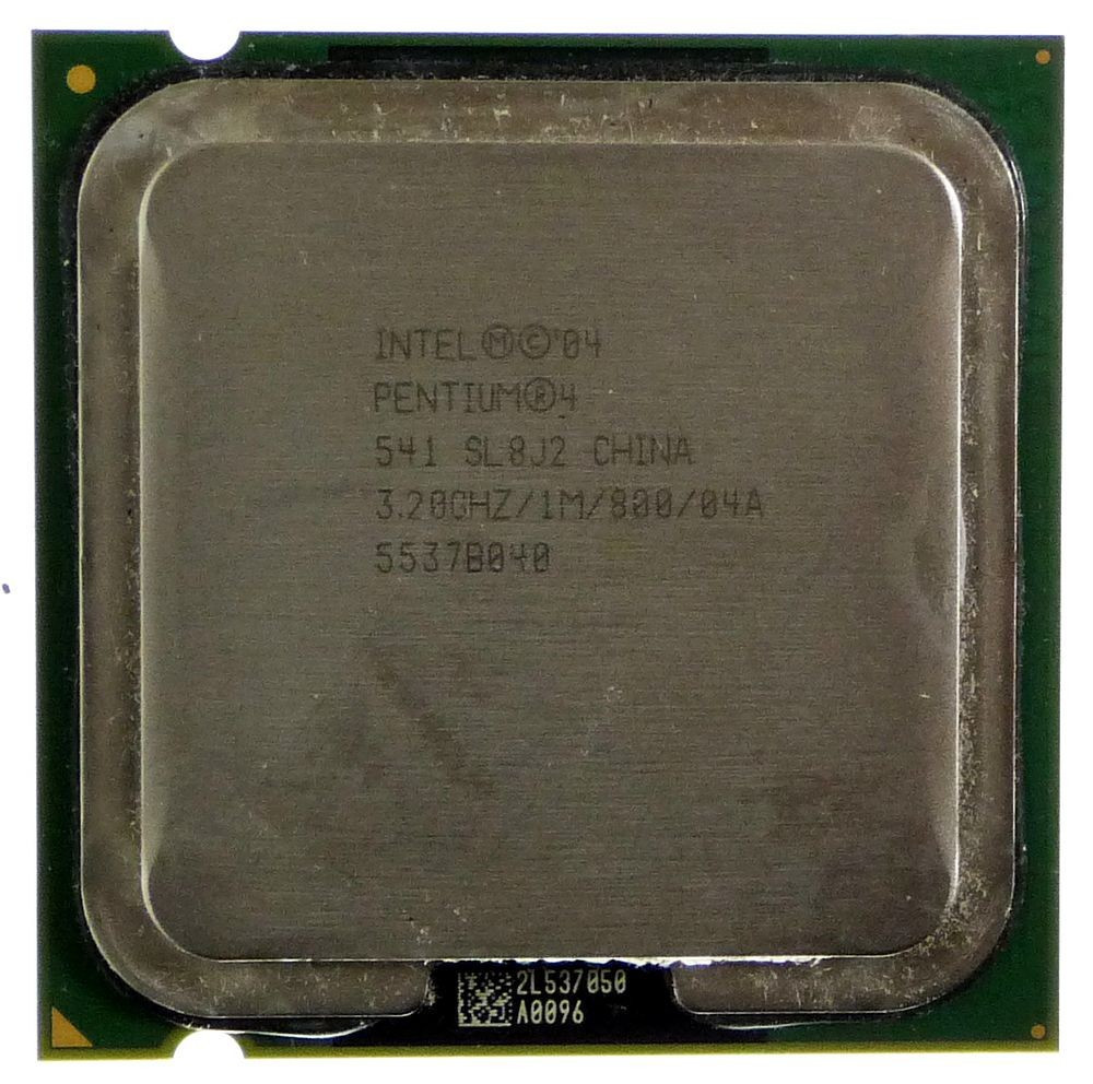 Купить Процессор Intel Pentium 4 541 3.20GHz/1M/800 (SL8J2) s775, tray ...