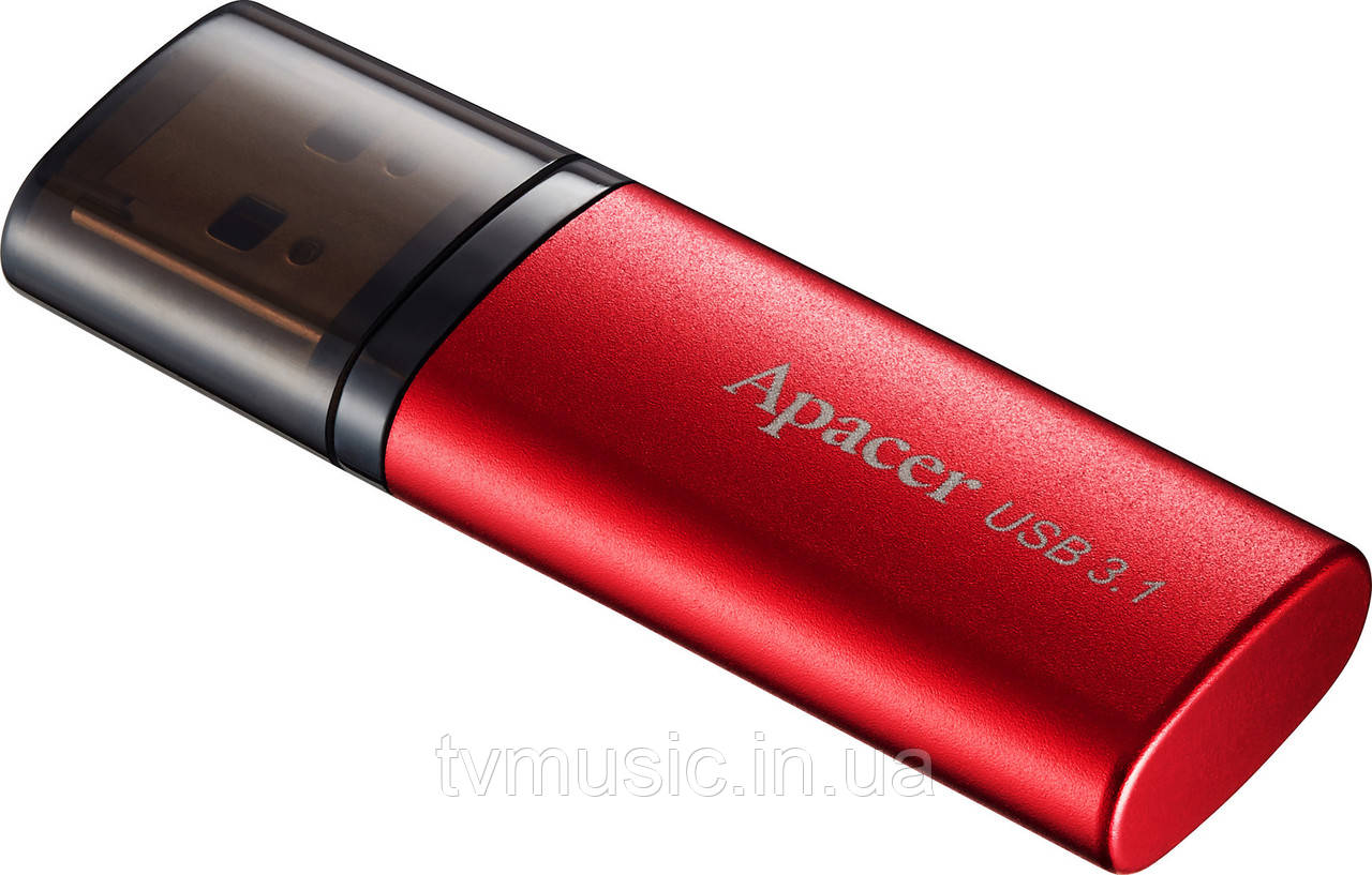 USB флешка Apacer AH25B 64GB Red USB 3.1, фото 1