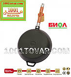 Сковорода чавунна Біол Оптима низька зі знімною ручкою 220 мм. (0122), фото 2