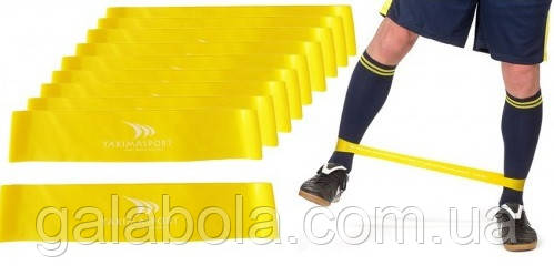 Еспандер для тренування ніг YAKIMASPORT Fitness Loop зі слабким опором (20 шт.), фото 1