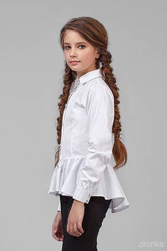 Шкільна блуза для дівчинки 26-8006-1, фото 2