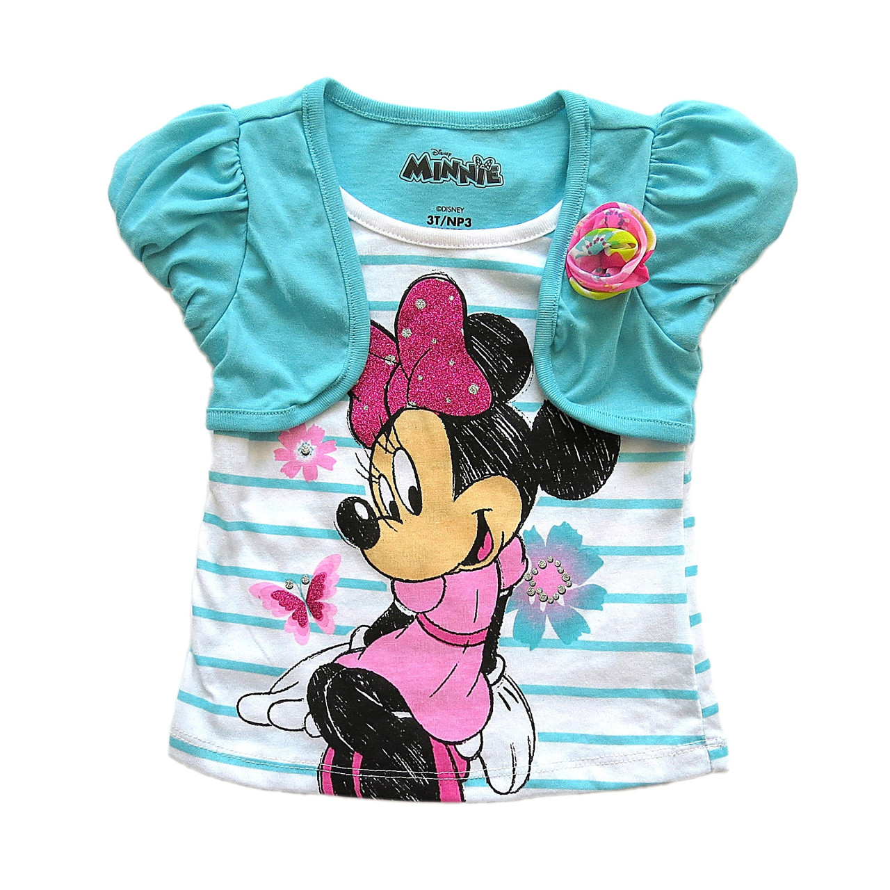 Футболка Minnie Mouse для дівчинки. 18 міс, фото 1
