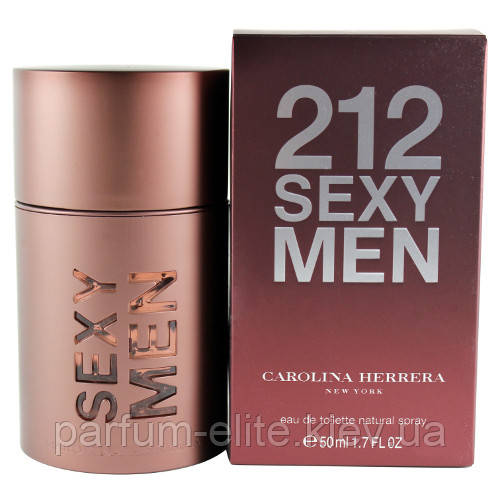 Чоловіча туалетна вода Carolina Herrera 212 Sexy Men 30ml