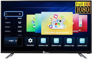 Телевізор 40" Smart 100 см з DVB-T2 тюнерром ANDROID RAM 1GB MEM 8GB+WIFI (DOMATEC)