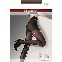 Женские корректирующие, ПРОТИВВАРИКОЗНЫЕ колготки MARILYN RELAX 50 3 черный