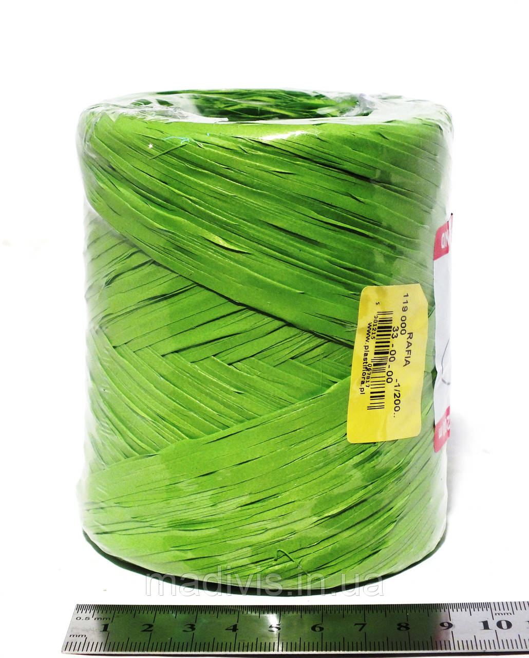 Рафія Plastiflora No33 САТОВА, фото 1