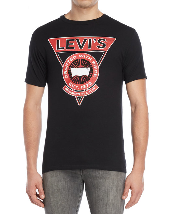 Чоловіча футболка Levis® Classic Graphic Tee — Black