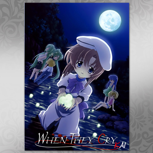 Плакат А3 Аніме Higurashi 001