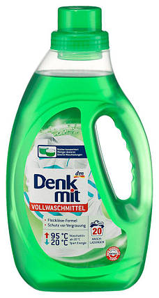 Пральний гель Denkmit для білої білизни 1,1л 20 прань, фото 1
