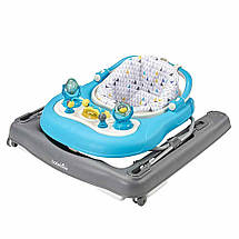 Ходунки Babymoov дитячі Baby Walker 2in1 Колір — Блакитний, фото 2