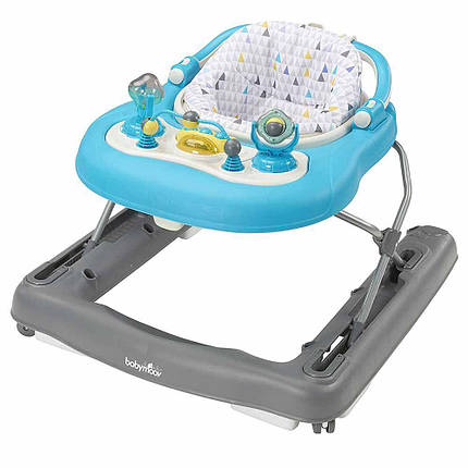 Ходунки Babymoov дитячі Baby Walker 2in1 Колір — Блакитний, фото 2