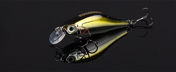 Воблер Kosadaka Mirage XS 50F, Floating, 0,3-0,8m