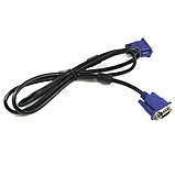 Шнур VGA шт. HDB15pin - шт. HDB15pin, 1,5метра, фото 2