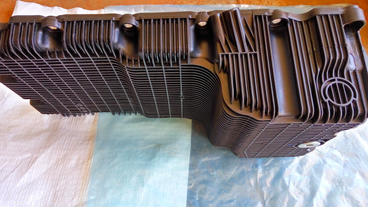 Піддон (картер) оливний Газель Next, Бізнес Cummins ISF 2.8 без отвору під підігрівач Євро 4 (ГАЗ), фото 1