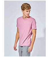 Мужская футболка молодежная розовая 13-52