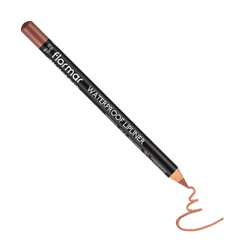 Водостійкий олівець для губ Flormar 201 Naturally nude1,7 г (2735018)