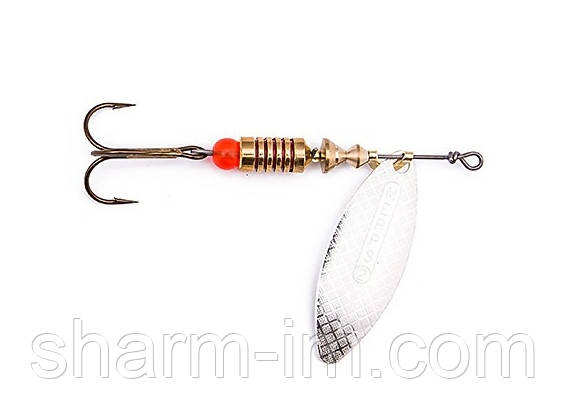 Вертушка Mepps Aglia Long No1 Срібло 4,5 г