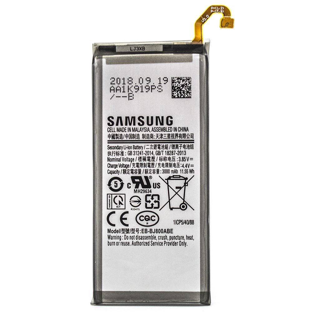 Акумулятор EB-BJ800ABE для Samsung A600F Galaxy A6 2018, J8, J6 2018 (Original) 3000мAh