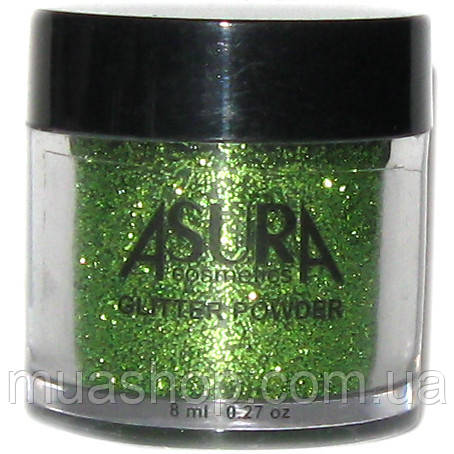 Глітери розсипчасті AsurA cosmetics 09 Green