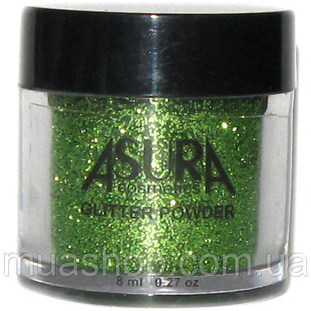 Глітери розсипчасті AsurA cosmetics 09 Green, фото 2