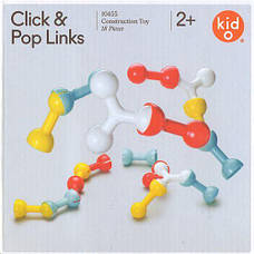 Іграшка Конструктор-головоломка (click & pop links) Kid O, фото 3
