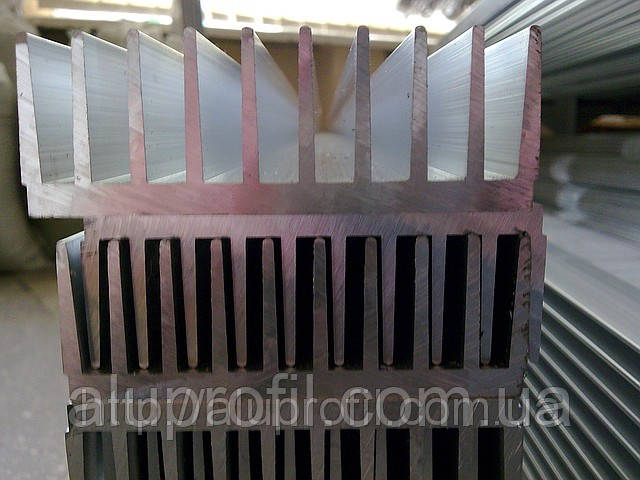 Алюмінієвий профіль радіаторний 92х26 Б/П - Алюмінієвий радіаторний профіль