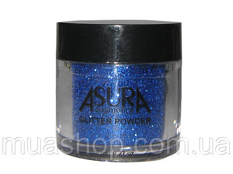 Глітери розсипчасті AsurA cosmetics 25 Blue, фото 2