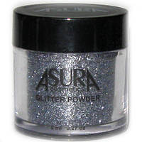 Глиттеры рассыпчатые AsurA cosmetics 17 Black grey